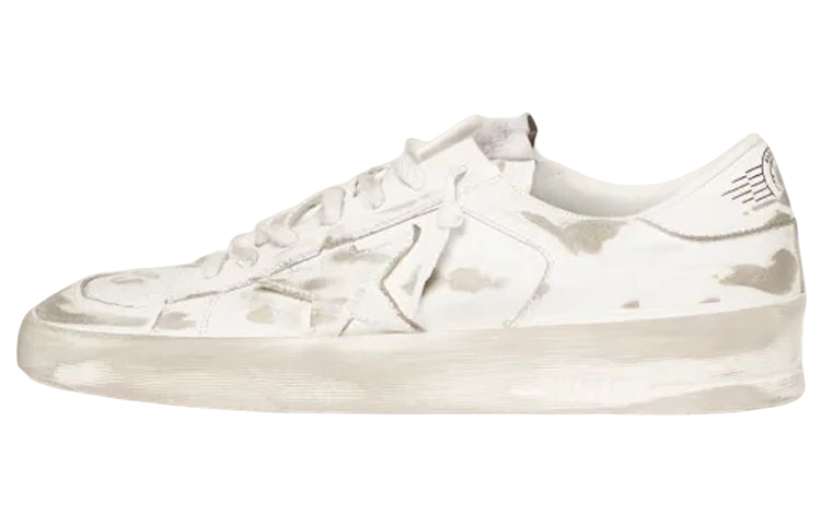 Golden Goose Stardan "white/beige" Leather Sneakers