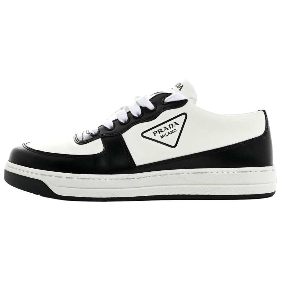 PRADA PRADA Low top Skateboard Shoes Women's Black White