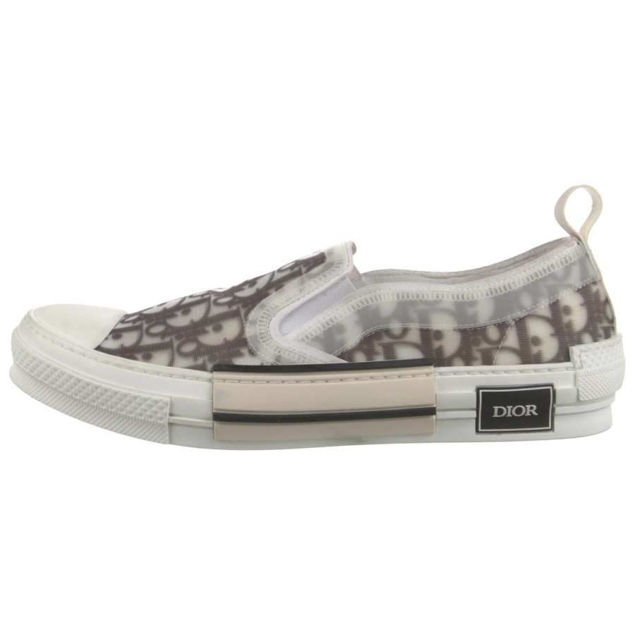 DIOR B23 Low top Stylish Skateboarding Shoes Men's Black White