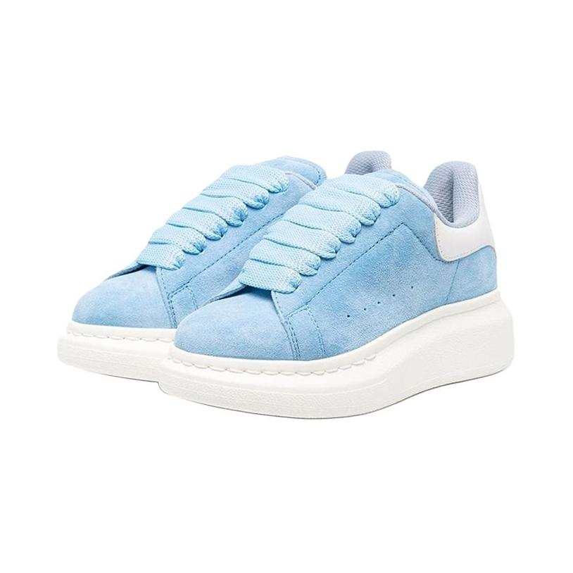 Alexander McQueen Low top Stylish Skateboarding Shoes Blue Children Aged 3 7 Years Old