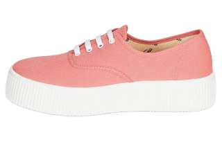Victoria Beckham Canvas Low top Skateboard Shoes Women's Pink