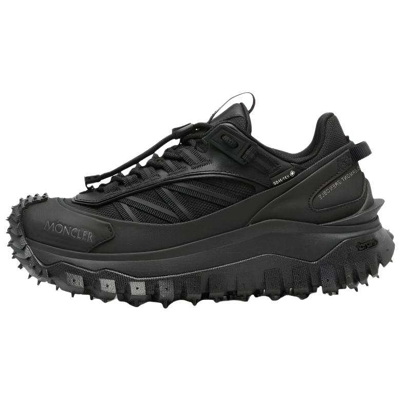 Moncler Low top Casual Shoes Women's Black