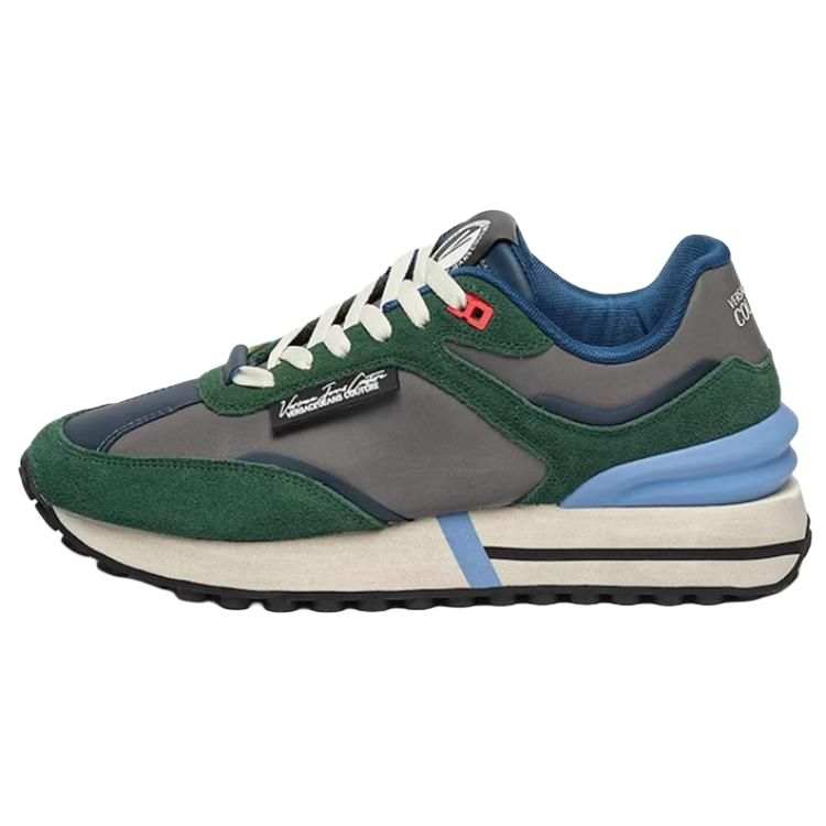 VERSACE JEANS COUTURE Low top Casual Shoes Men's Green
