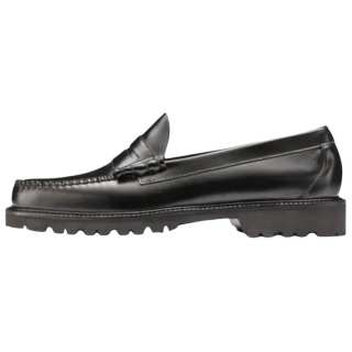 G.H. Bass & Co. Larson Lug Leather Loafers Men's Black