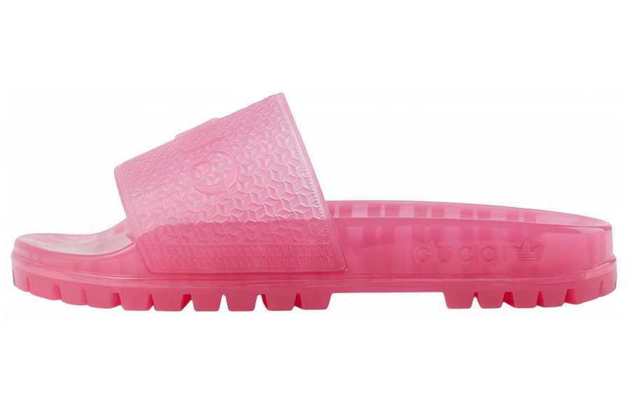 GUCCI Gucci Adidas x Gucci Wmns Slide 'Transparent Pink' Women's