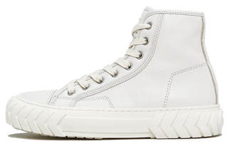 Both Canvas Shoes Women's High Top White