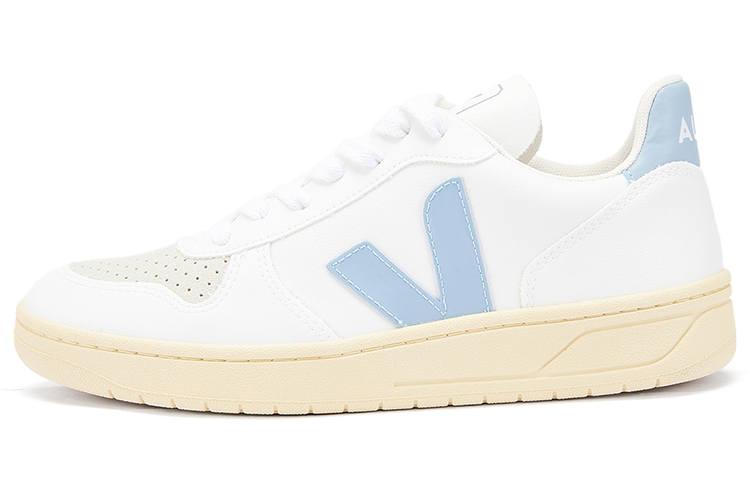 VEJA V 10 Lace Up 'White Steel Butter Sole' Women's