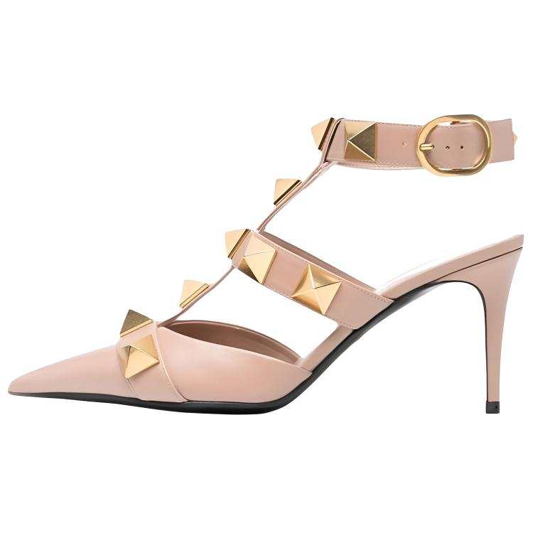Valentino Garavani Roman Stud Pointed Toe Pumps