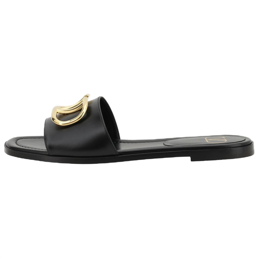 Valentino VLogo Signature Open Toe Slip On Sandals Women's