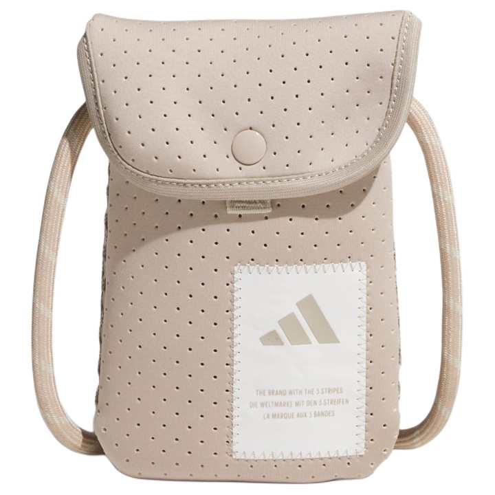 Adidas Adidas Polyester Cell Phone Pouch Unisex Miracle Beige