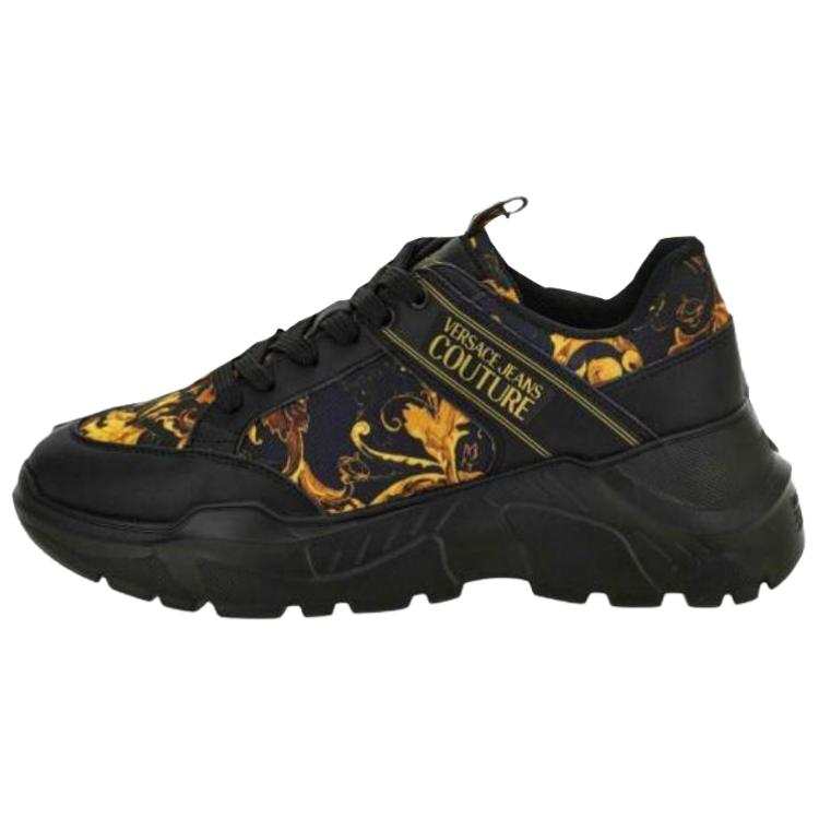 VERSACE JEANS COUTURE Low top Casual Shoes Men's Black