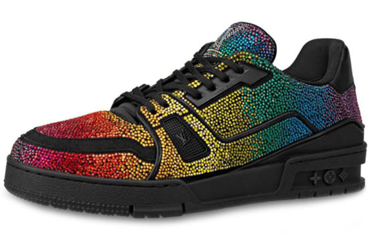 LOUIS VUITTON LOUIS VUITTON Trainer Sneakers 'Glitter Rainbow'