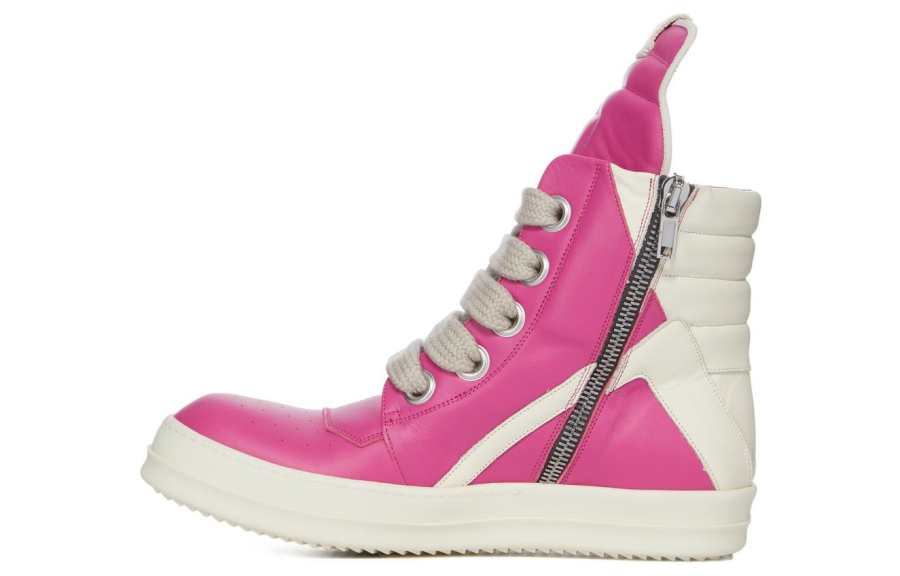 RICK OWENS RICK OWENS/RO High top Skateboard Shoes Women's Pink