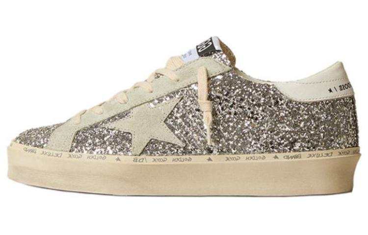 Golden Goose Women's Hi Star 'Silver Ice Grey Glitter'