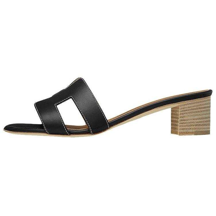 HERMES HERMES Oasis Noir Calfskin