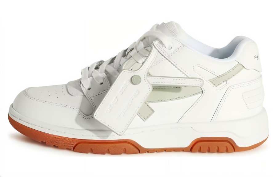 OFF-WHITE OFF WHITE Out Of Office Low Top Sneaker 'White Brown' Women's