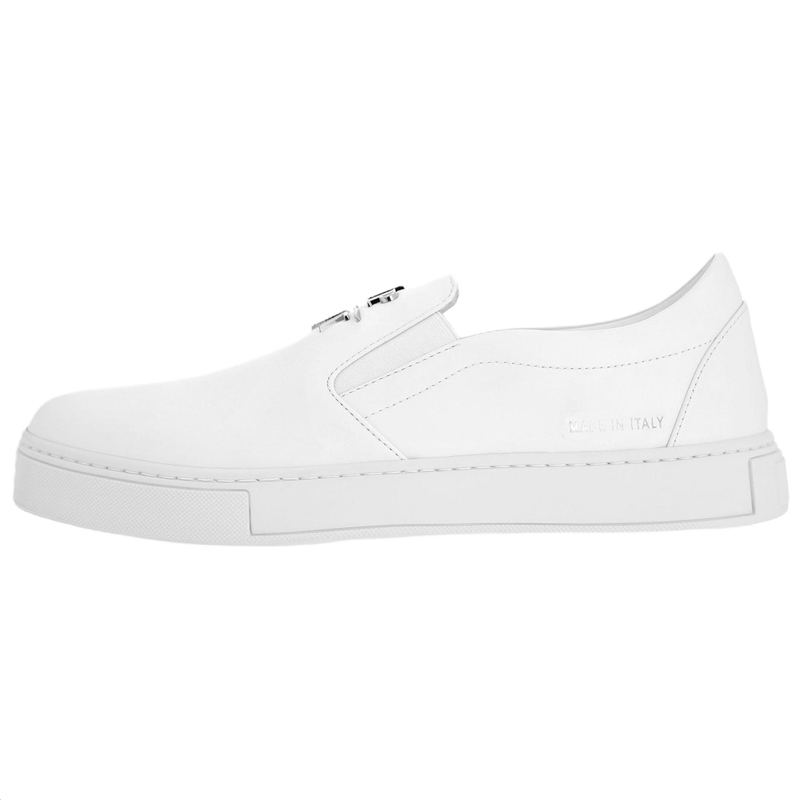 PHILIPP PLEIN Logo-plaque Slip-on Sneakers