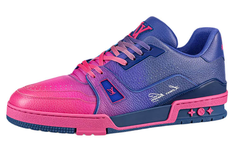 LOUIS VUITTON Trainer Sneakers 'Purple Pink Ombre' Women's