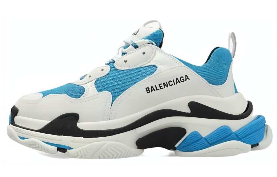 Balenciaga Triple S Sneakers 'White Carib Blue'