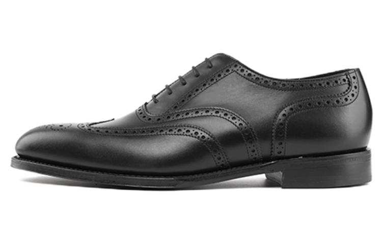 LOAKE Leather Fashion Casual Shoes Men's Black