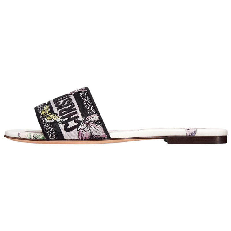 DIOR DIOR Dway Slide Slippers Women's Black