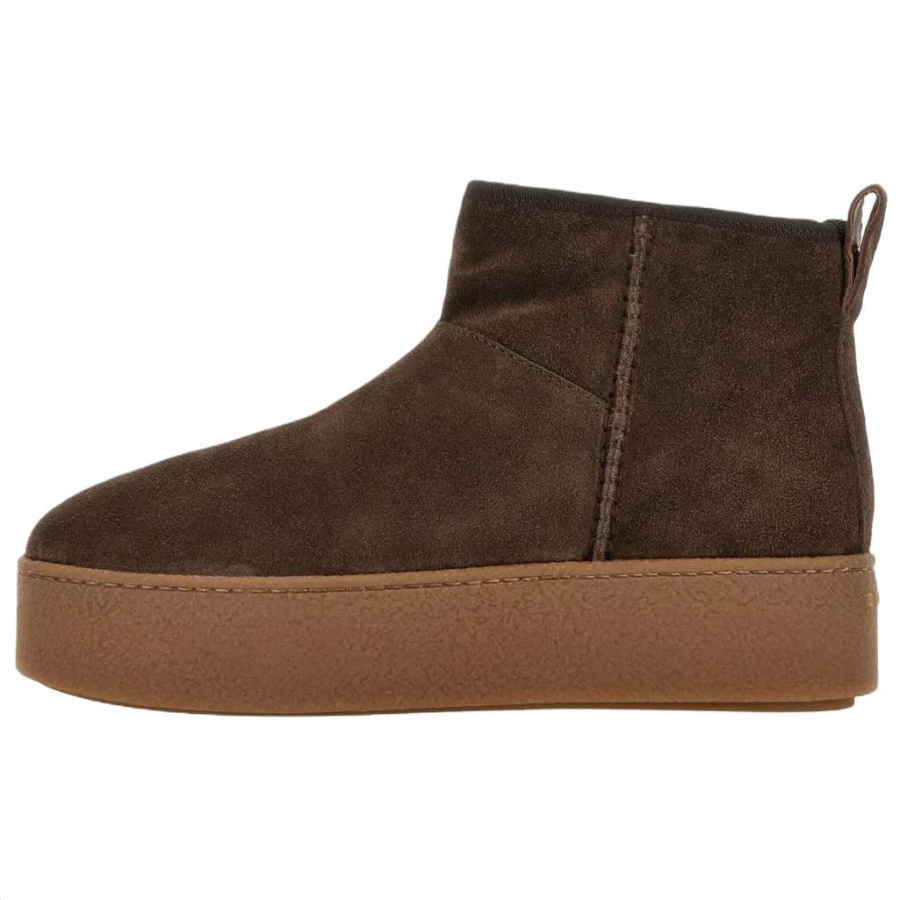 HOGAN H698 Ankle Length Snow Boots Women's Brown