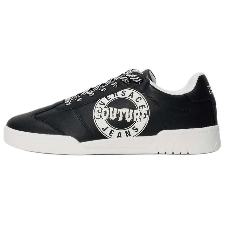 VERSACE JEANS COUTURE Low top Skateboard Shoes Men's Black