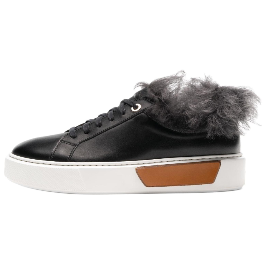 Magnanni Kiara Leather Low top Skateboard Shoes Women's Black