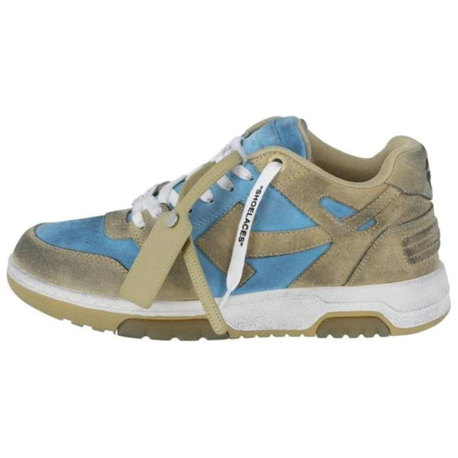 OFF-WHITE OFF WHITE Out Of Office Low Top Sneakers 'Blue Olive Green'