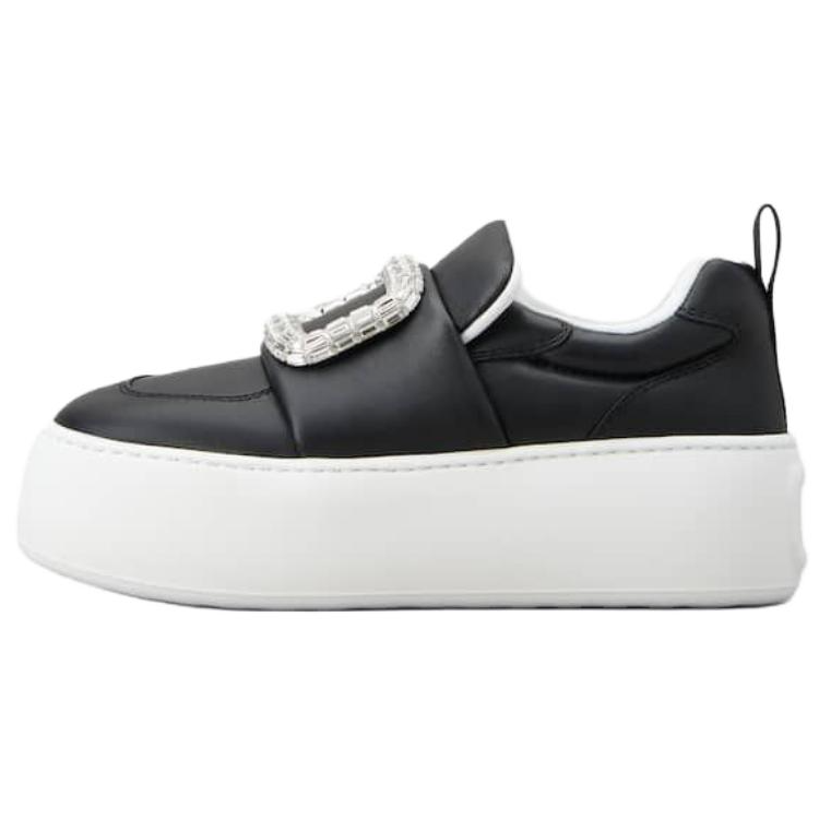 Roger Vivier Viv' Up Embellished Buckle Sneakers Women's