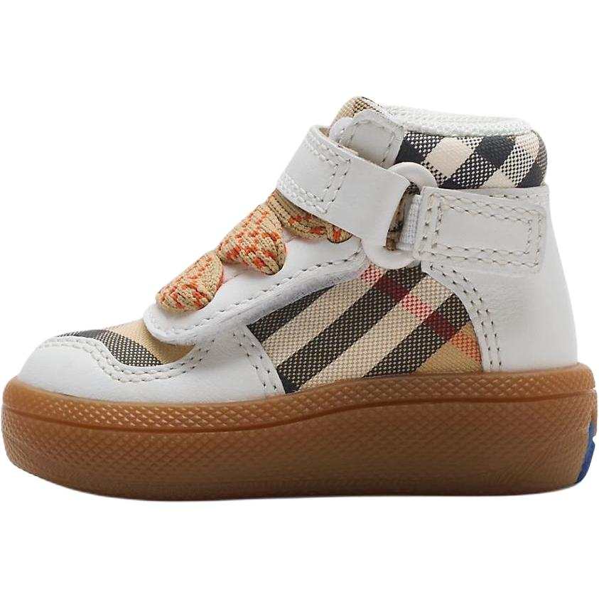 Burberry High top Toddler Shoes Sand Infant And Toddler