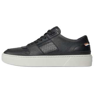 HUGO BOSS BOSS Contrasting-sole Leather Sneakers