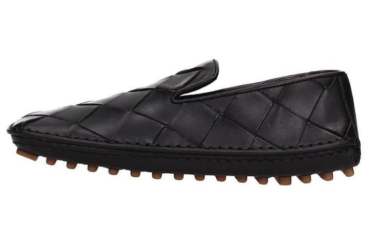 Bottega Veneta Gommino Loafers Women's Black