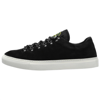 STONE ISLAND Compass Patch Lace Up Sneakers