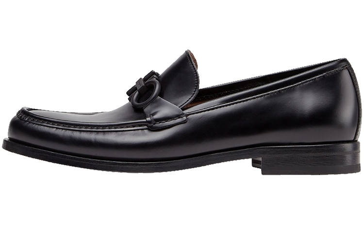 Ferragamo FERRAGAMO Rolo 10 Leather Loafers
