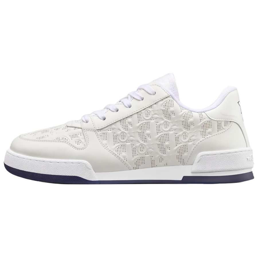DIOR One White Sneakers Low top Stylish Skateboarding Shoes Women's White