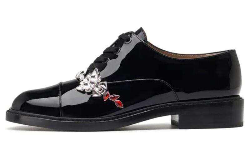 Stuart Weitzman Stuart Weitzman/SW Leather Minimalist Fashion Casual Shoes Women's Black