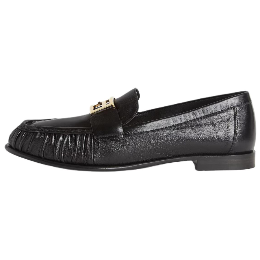 Fendi curled tray baguette loafers Women's