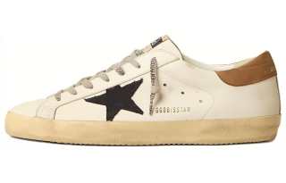 Golden Goose Super Star Leather Low top Skateboard Shoes Men's White