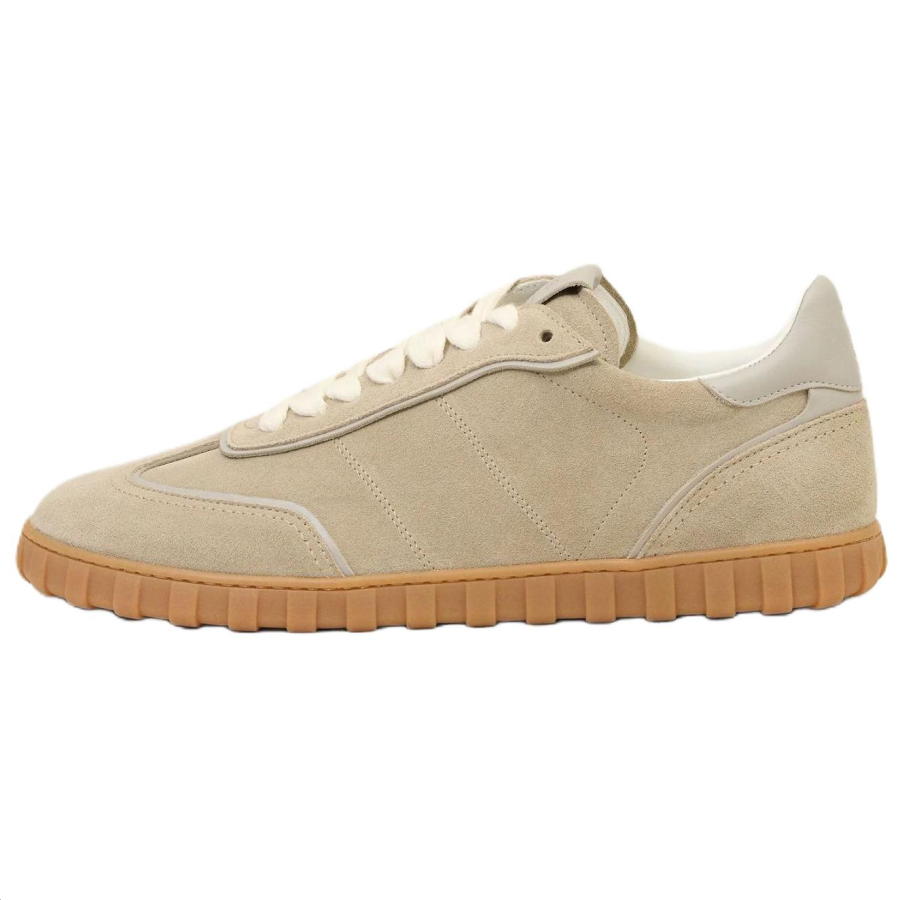 AMIPARIS Suede Low top Skateboard Shoes Unisex Khaki