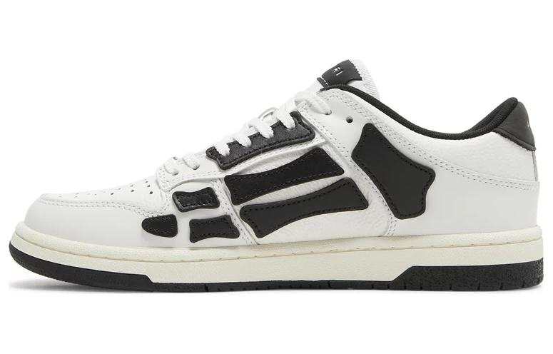 AMIRI AMIRI Skel Top Low White Black White
