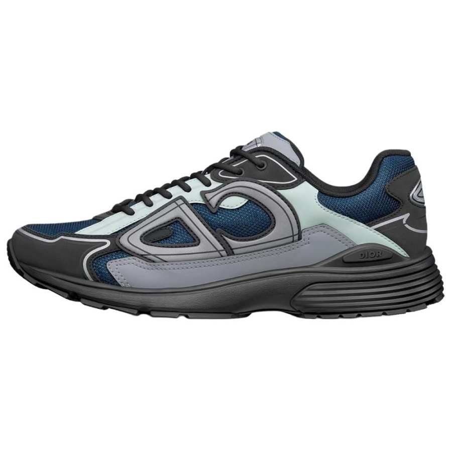 DIOR DIOR B30 Countdown Low top Casual Shoes Men's Blue Mint