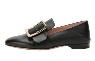 BALLY Janelle Square Buckle Loafers