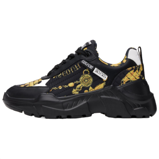 VERSACE JEANS COUTURE Low top Casual Shoes Men's Black