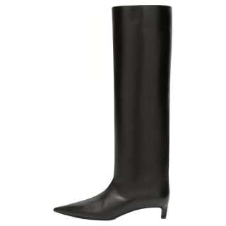JIL SANDER 45mm Knee-high Leather Boots