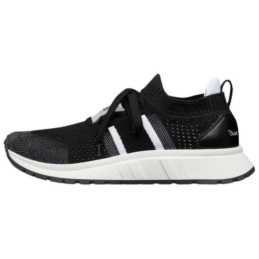 DIOR Run'n'Dior Fabric Low top Casual Shoes Women's Black