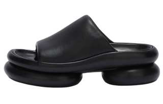 JIL SANDER Slide Slippers Women's Black