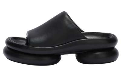 JIL SANDER Slide Slippers Women's Black