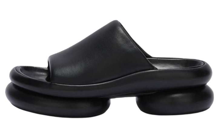 JIL SANDER JIL SANDER Slide Slippers Women's Black