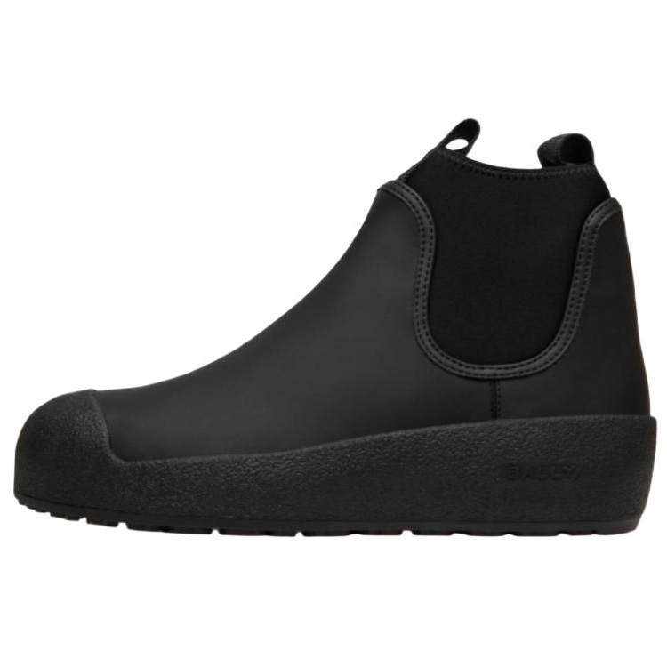 BALLY BALLY Curling Ankle Boots Men's Black